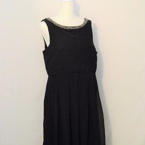 Project Eve elegant, black, cocktail/party dress, medium.